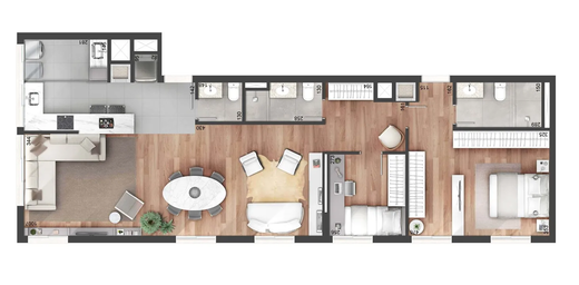 Empreendimento NY 205 - no bairro Auxiliadora, POA/RS - 38400
