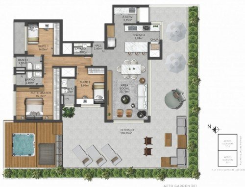 Foto 1 de Empreendimento Reserva Marquês -  no bairro Moinhos de Vento, POA/RS - 38676